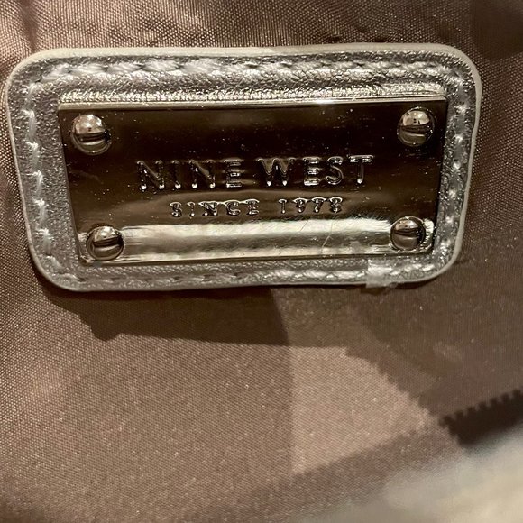 Silver Nine West Clutch - Picture 10 of 10